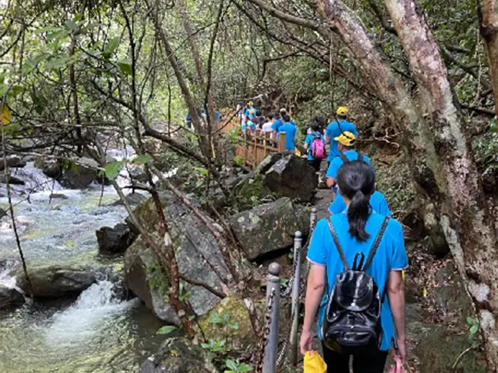Gathering Strength and Walking to the Sun-Zhaoqing Tour of ( (9)
