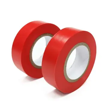 Red Color PVC Insulation Electrical Tape