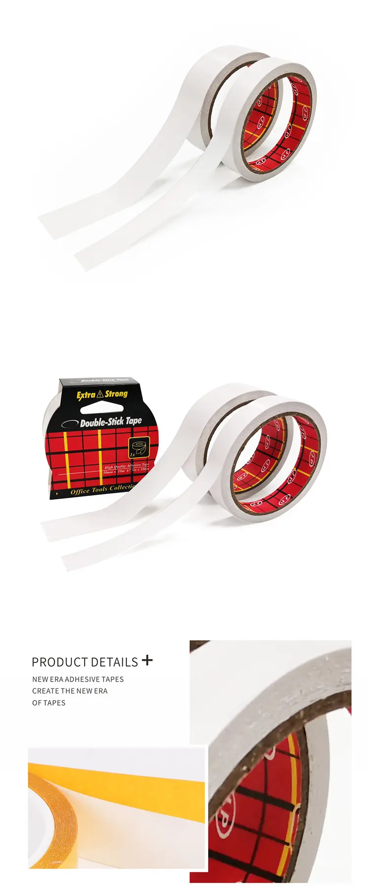 Double Sided Tape for Crafts Photography Gift Box Scrapbooking (5)