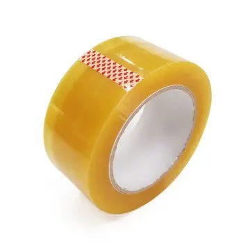 Yellowish Gold Clear Tape Transparent Packaging Tape