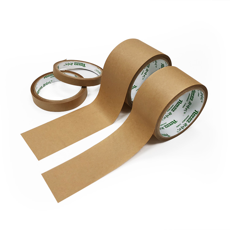 Eco-Friendly Kraft Paper Tape Biodegradable Writable Paper Tape (2).jpg
