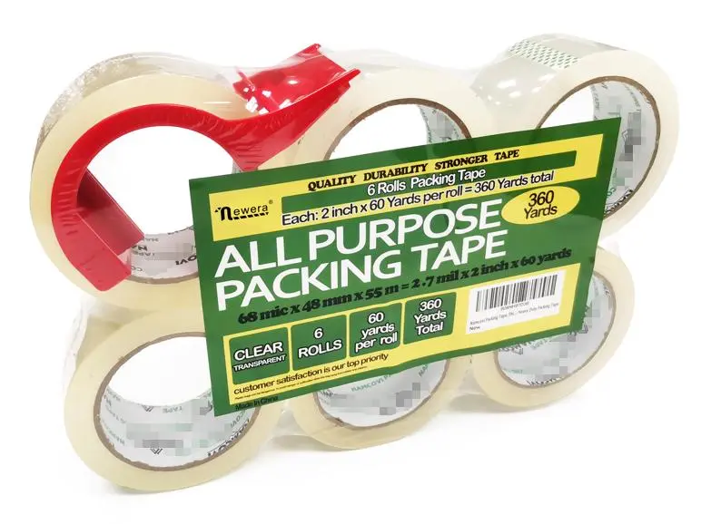 Transparent Tape with Dispenser: Your Packing Tape Helper
