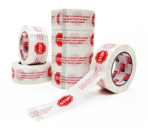 Adhesive Tape with Logo : White Tape 2 inch and Custom