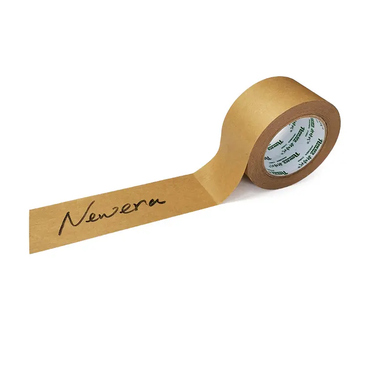 Eco-Friendly Kraft Paper Tape Biodegradable Writable Paper Tape (3).jpg
