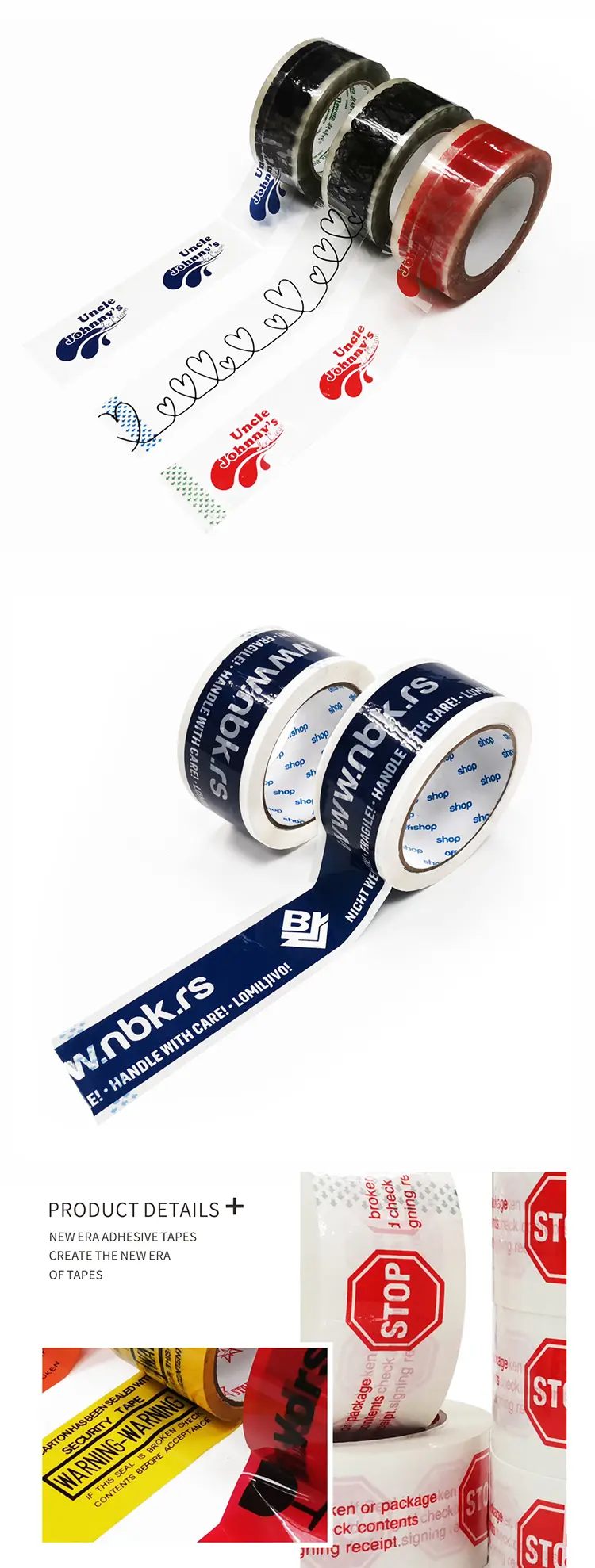 OEM Design Logo Customized Printing Tape (5)