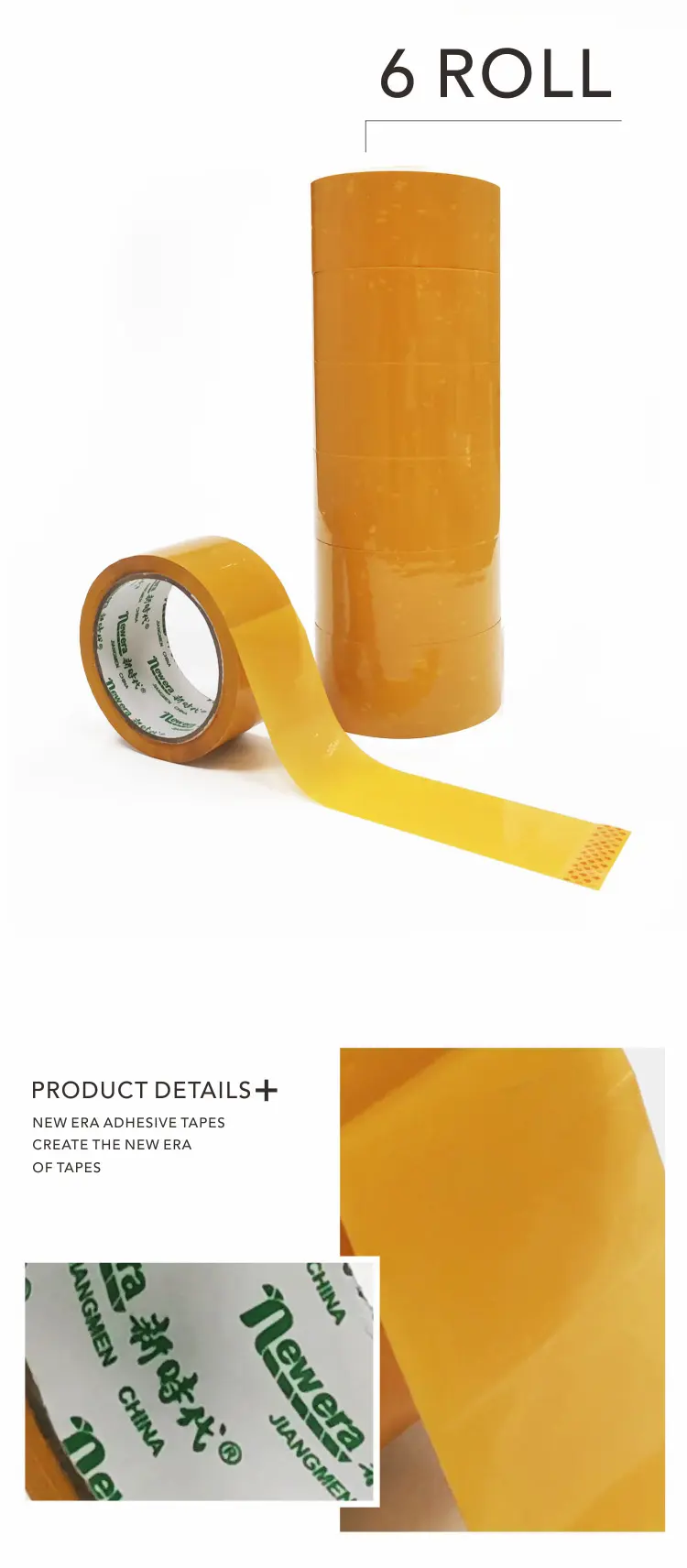 Green Yellow Blue Black White Green Pink Packing Tape (7)