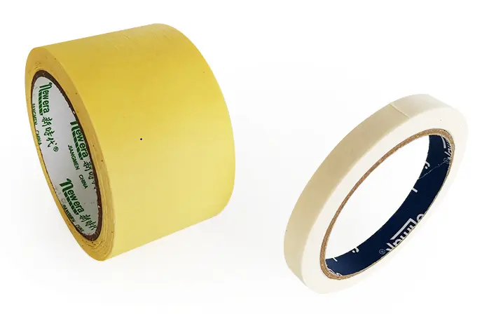 White Painters Tape and Beige Masking Tape