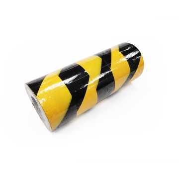 Black and Yellow PVC Warning Tape Floor Tape